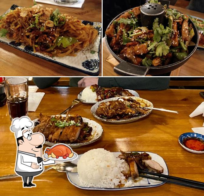 Anatra laccata alla pechinese al khujug restaurant