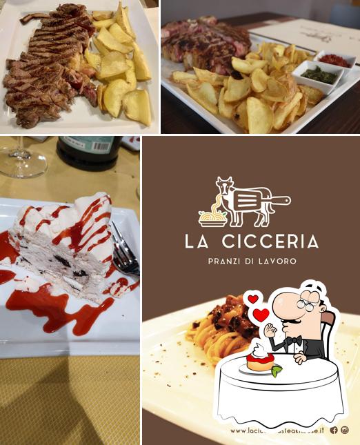 La Cicceria - Steak House serve un'ampia selezione di dolci
