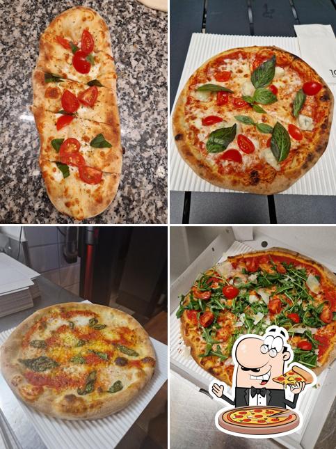 A dieci Pizza Kurier Winterthur, puoi assaggiare una bella pizza