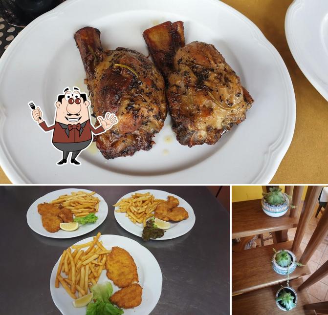 La immagine di cibo e interni da Agriturismo Biancospino