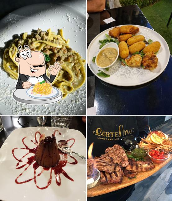 Spaghetti alla carbonara al Cortenova Restaurant (ristorante e pizzeria)