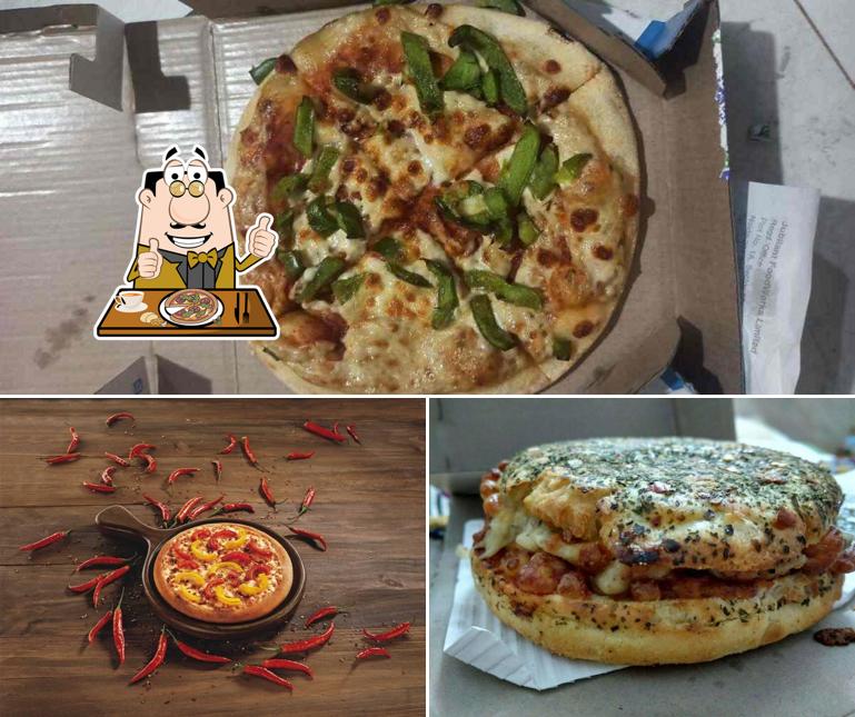 Pick different types of pizza