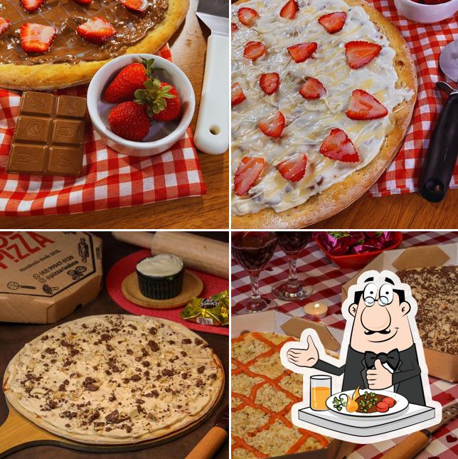 Comida em Pizzaria A Boa