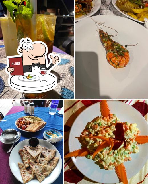 Food at Clafouti Restaurant