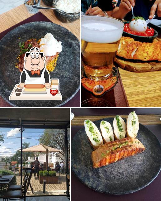 Dom Vitto Steak House oferece uma gama de pratos doces