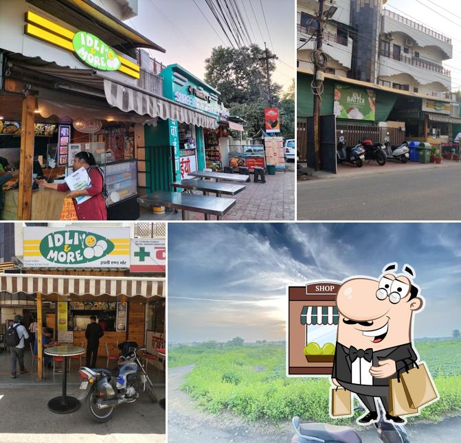 The exterior of Idli & More