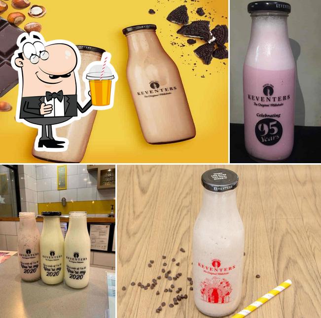 Keventers provides a range of beverages