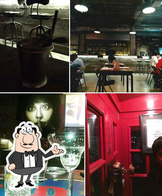Take a seat at one of the tables at PDT Mumbai