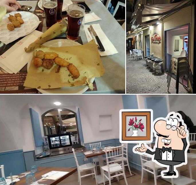 La interni e birra del ristorante