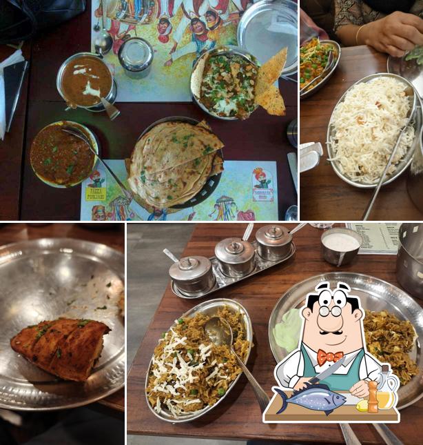 Grilled salmon at Sardarji Ka Dhaba