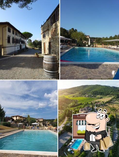 Goditi la vista dagli esterni di Villa Casafrassi Hotel & Wedding Venue