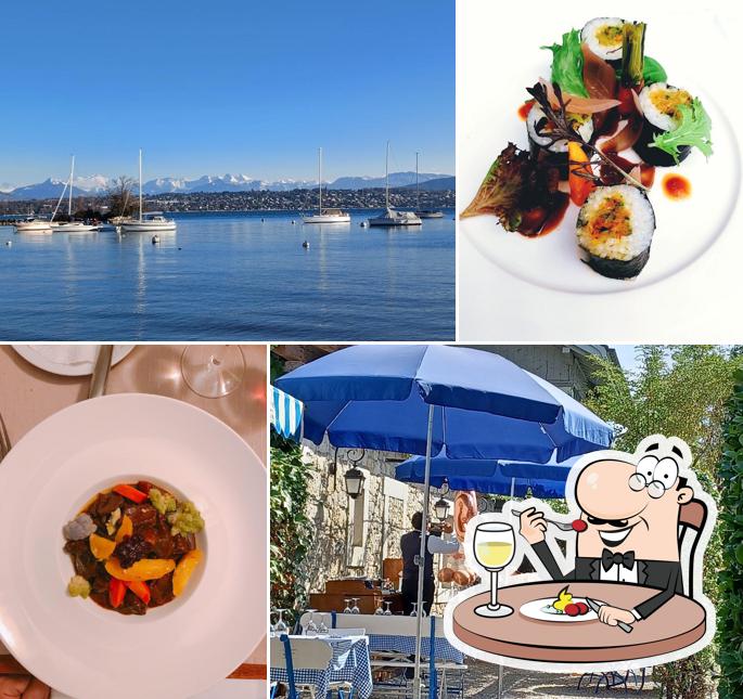 Platti al Restaurant du Creux-de-Genthod