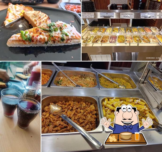 Food at Pizza Burst Nashik