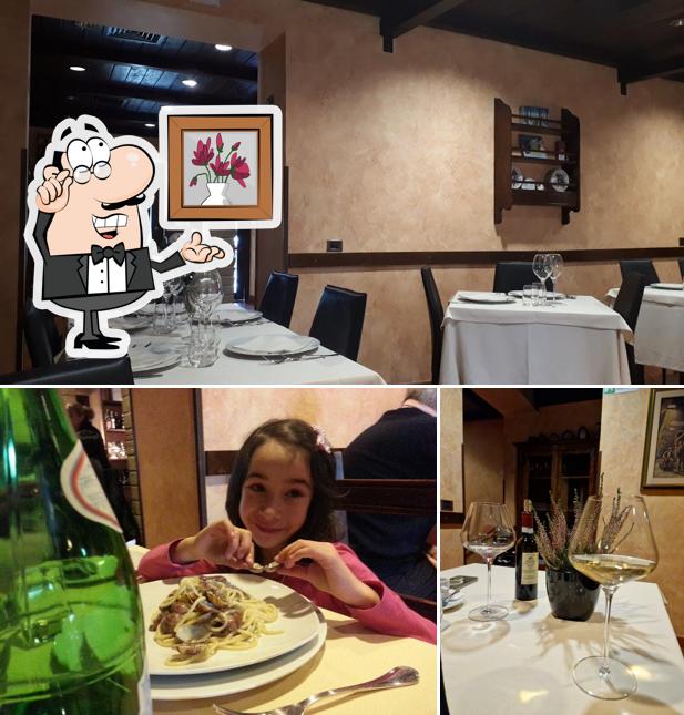 Gli interni di Enoteca La Locanda del Bere