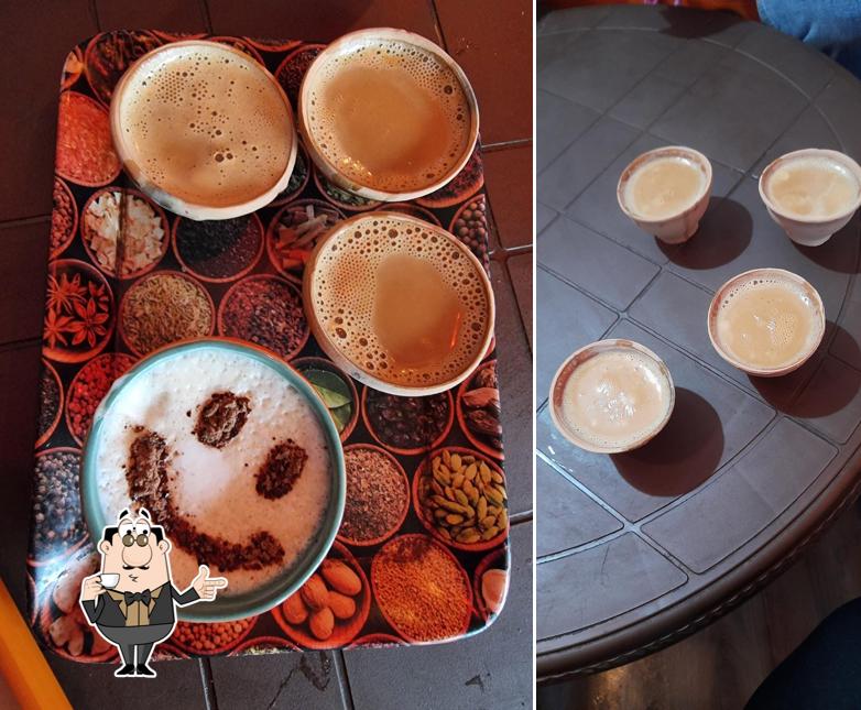 Enjoy a beverage at Cafe Chiá