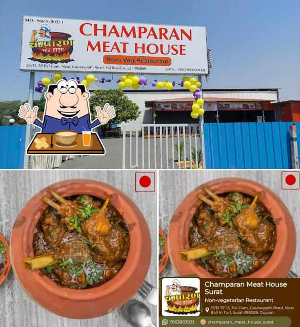 Food at Champaran Meat House Best Non Veg Restaurant, Meat and Chicken Restaurant