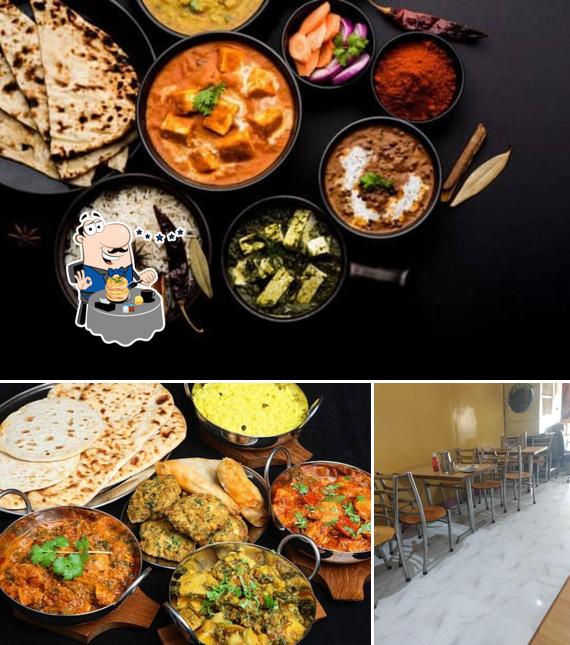 Food at Darbar Restaurant