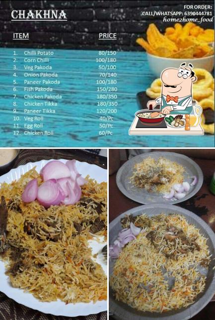 Fried rice at Home Made Food
