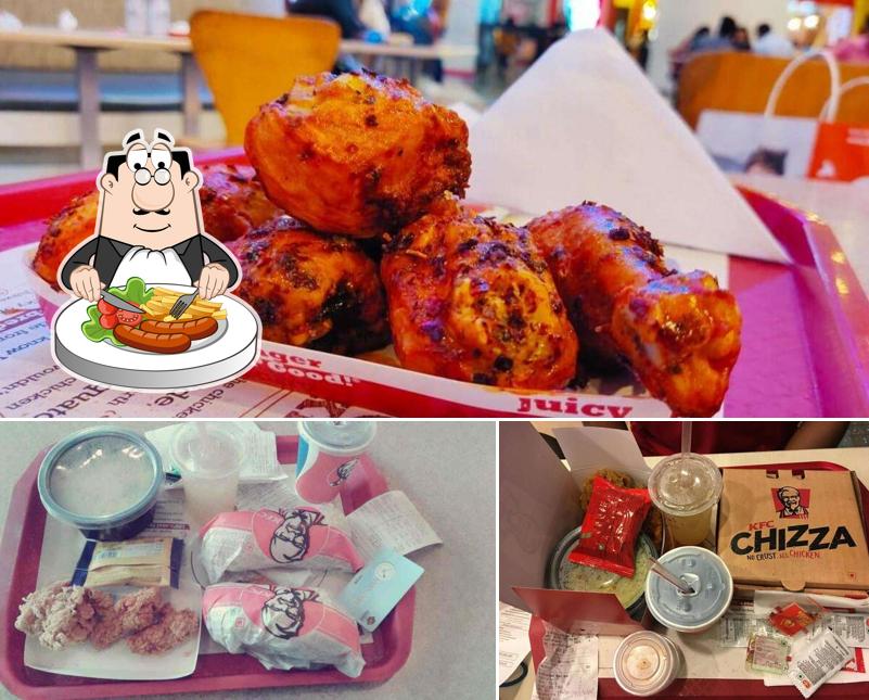 The image of KFC’s food and wedding