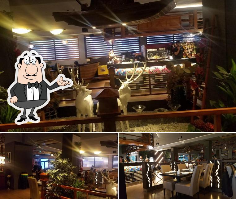 Gli interni di Miko Sushi Cesena