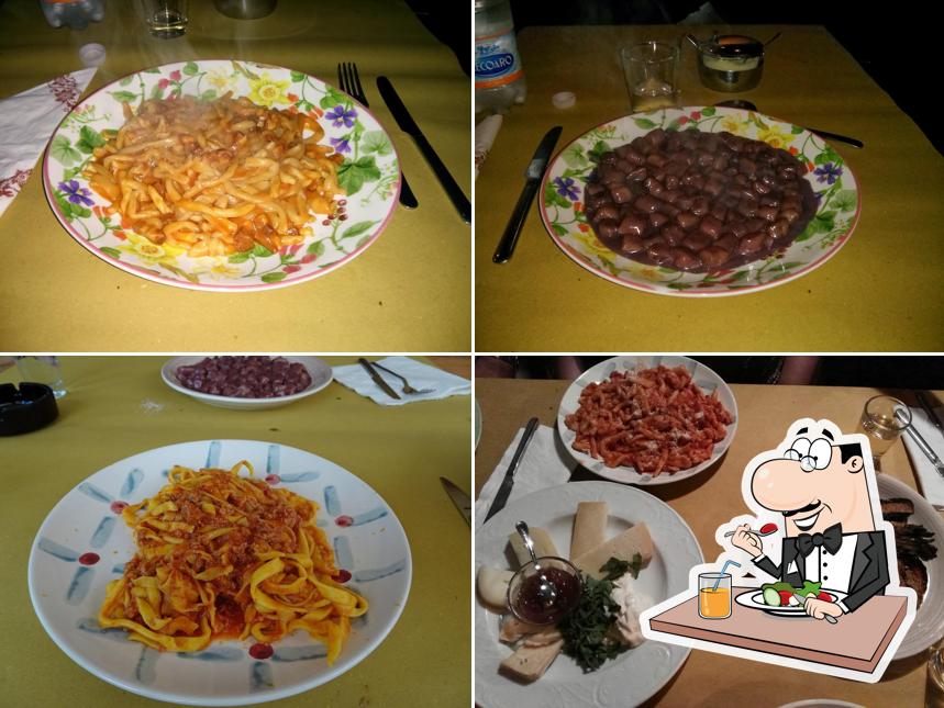 Platti al Osteria La Guercia