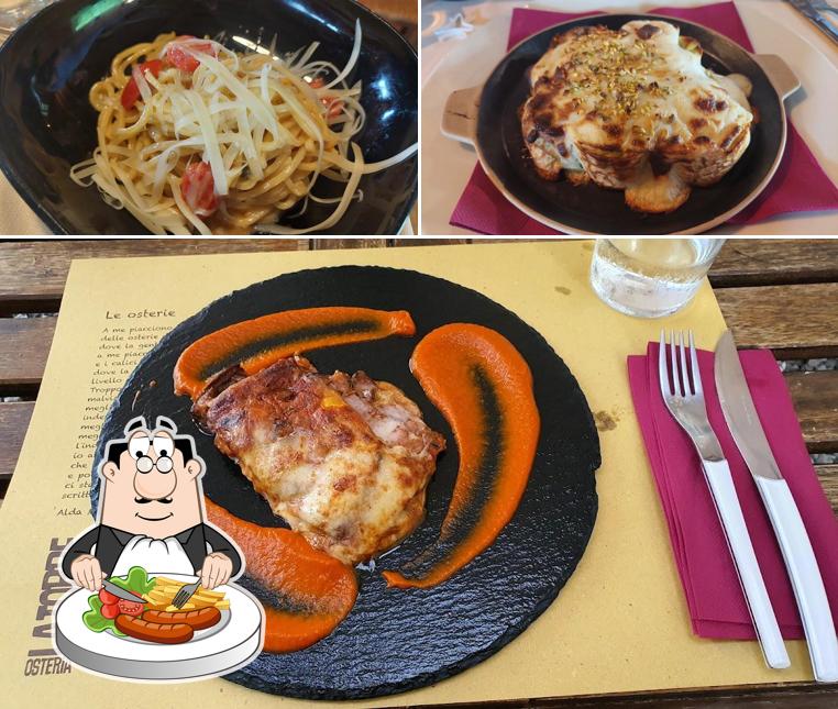 Platti al Osteria La Torre