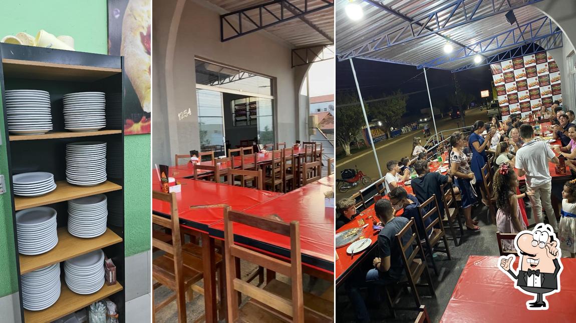 O interior do Pizzaria Venezza