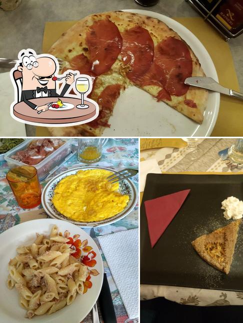 Cibo al Pizzeria Dossi