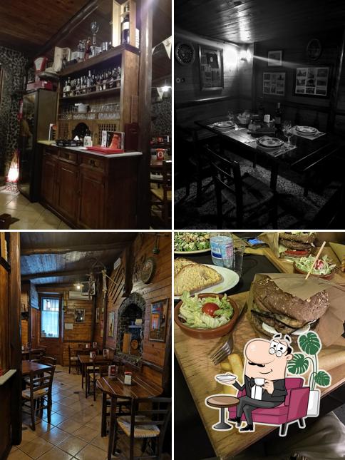 Gli interni di La Mansarda