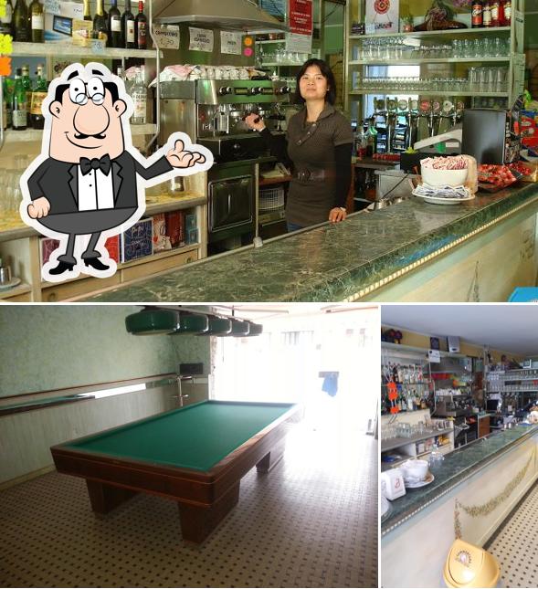 Gli interni di bar "IL GOLOSONE"