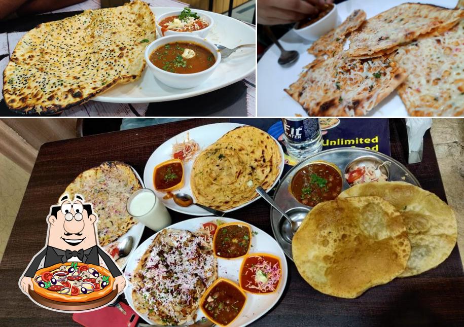 Get pizza at Amritsari Naan