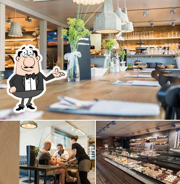 La foto della interni e cibo di Bäckerei Kunz GmbH