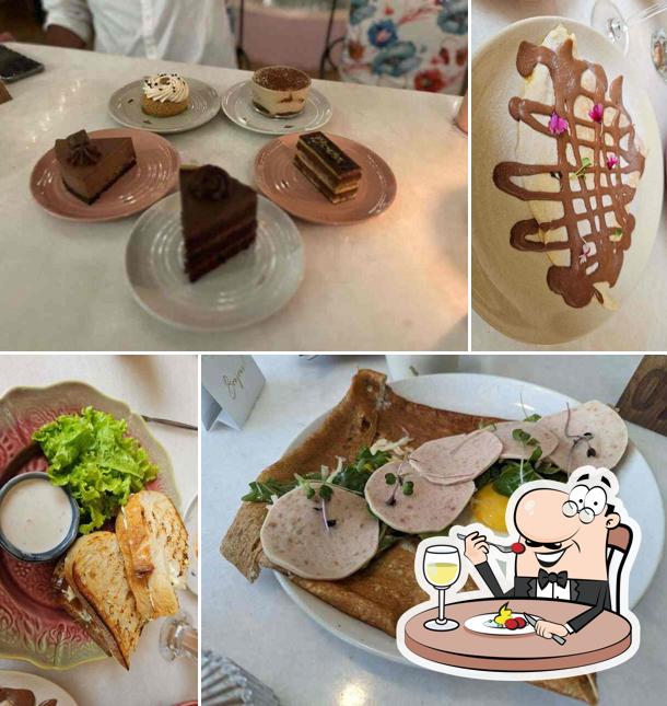 Chocolate mousse at Mademoiselle Boutique Hotel & Cafe