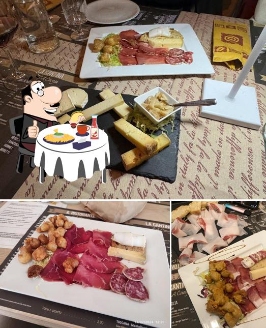 Piatto di formaggi al Ristorante La Caveja