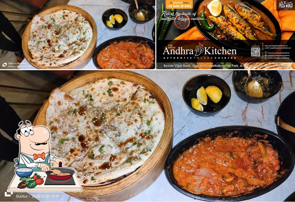 Chicken curry at THE GREAT ANDHRA KITCHEN