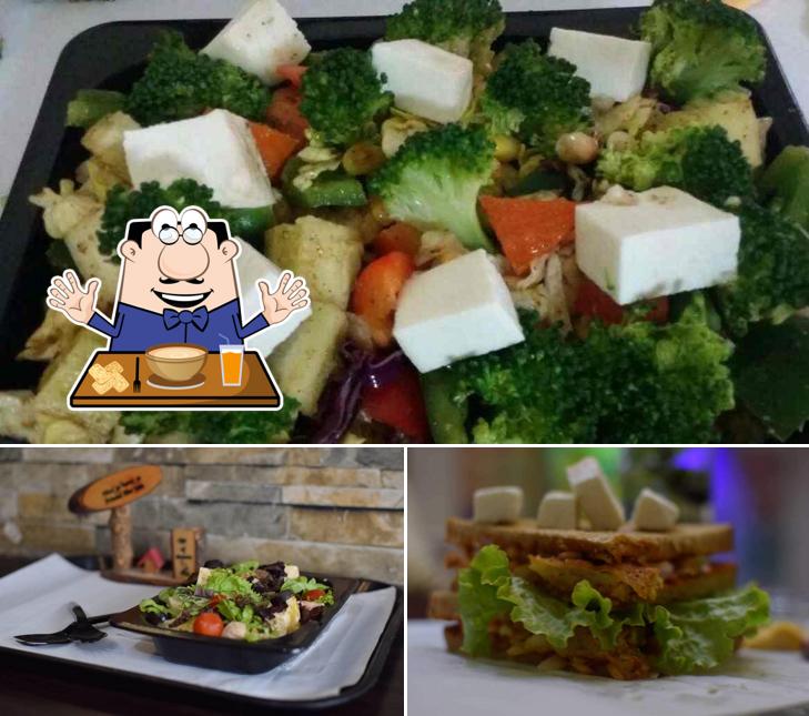 Food at Salad Vibes