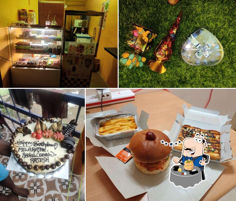 Food at Smiley cafe