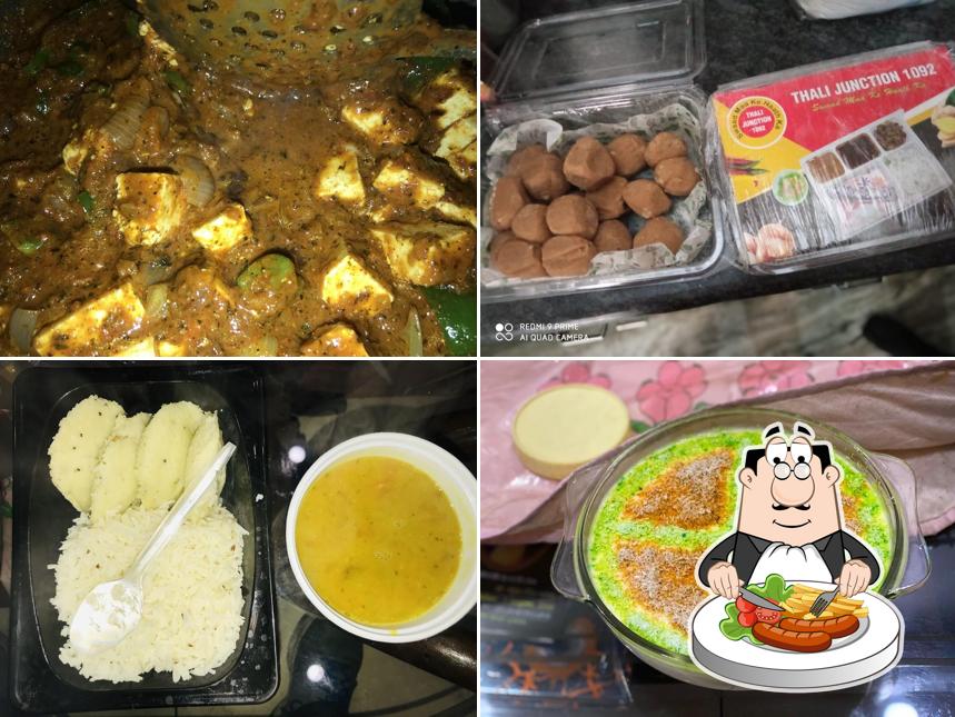 Creme brulee at Thali Junction 1092