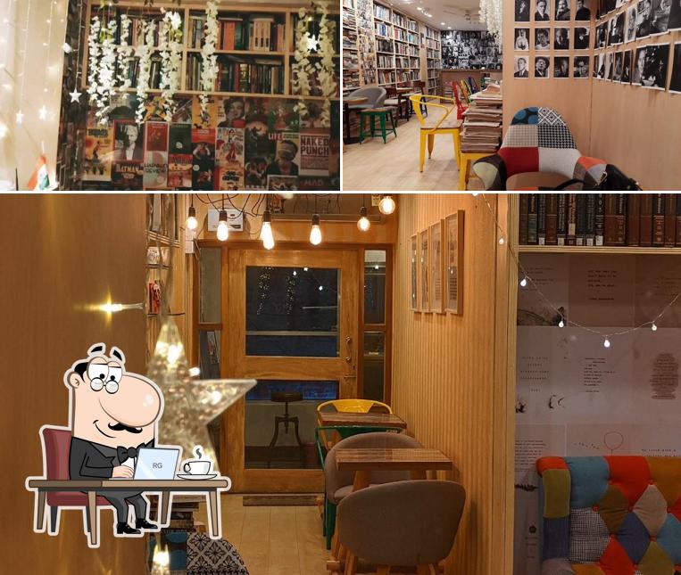 Check out how The Bibliophilia Café looks inside