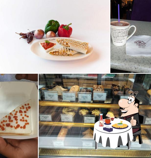 Cheese plate at The Coffee Bean & Tea Leaf