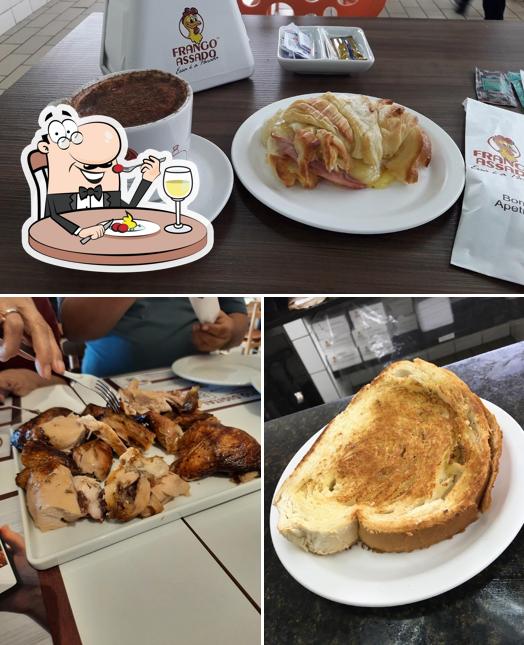 Comida em Frango Assado