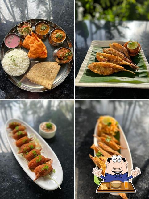 Food at Mangrove Cafe Juice Bar Restaurant