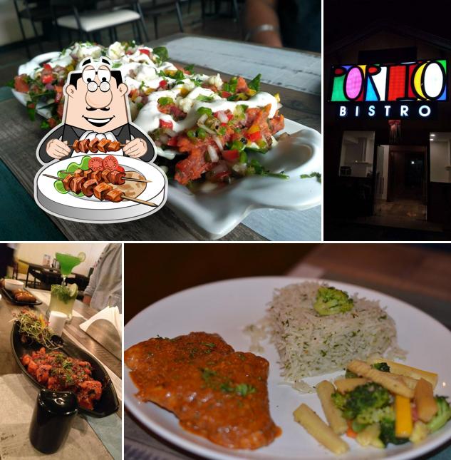Food at Portico bistro