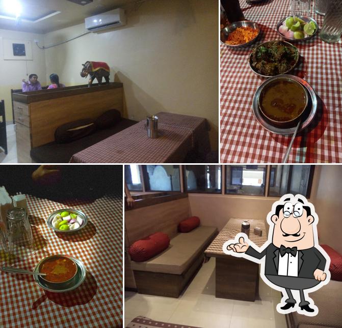 The interior of Hotel Shilpa (Gavran)