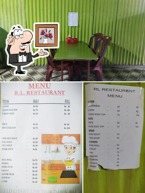 The interior of RL Restaurant