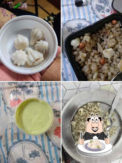 Dumplings at Ajji Ruchi Kitchen
