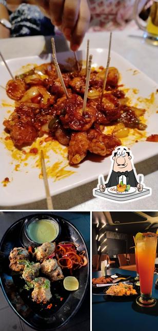 Food at Club Hawks