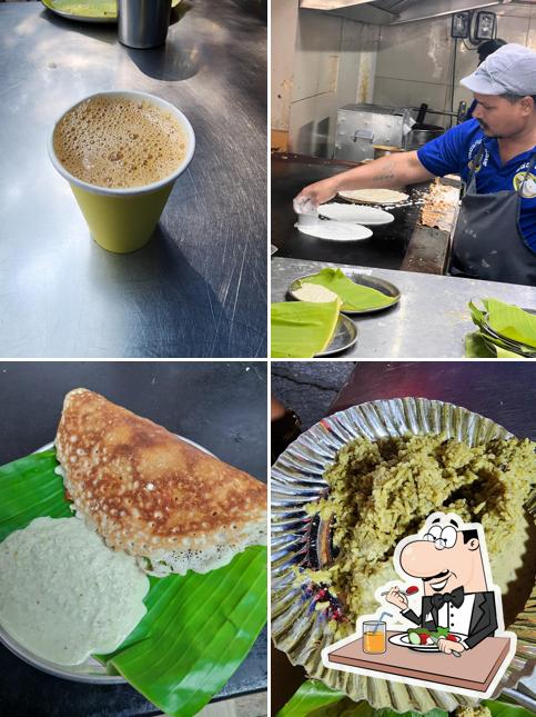 Food at Davangere Benne Dose ದಾವಣಗೆರೆ ಬೆಣ್ಣೆ ದೋಸೆ