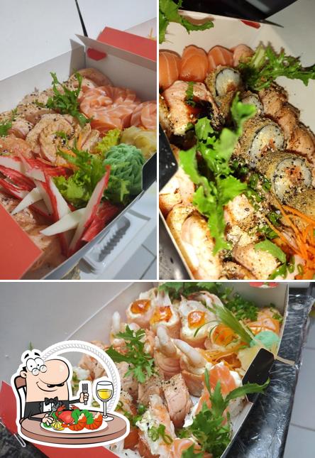 Peça frutos do mar no Drigo Sushi