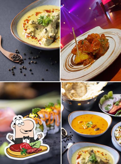 Try out meat meals at Heaven Rooftop & Club